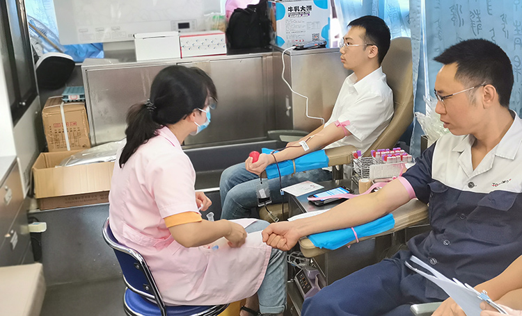 Unpaid blood donation